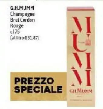 G.h. mumm - champagne brut cordon rouge