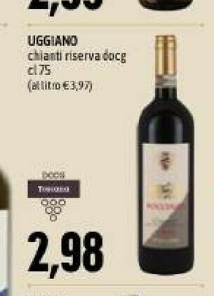 Emi Supermercati Uggiano chianti riserva docg offerta