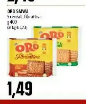 Emi Supermercati Oro fibrattiva 400 g(ml) offerta