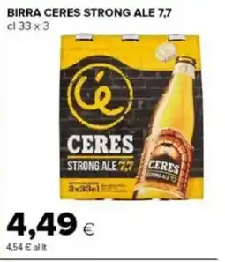 Tigre Amico Birra ceres strong ale 7,7 offerta