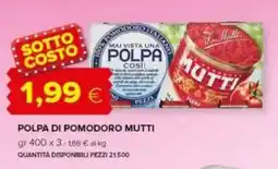 Oasi Polpa di pomodoro MUTTI offerta