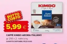 Oasi Caffè kimbo aroma italiano offerta