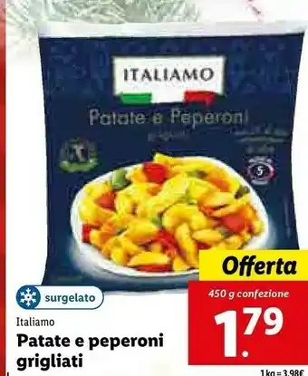 Lidl Patate e peperoni grigliati offerta