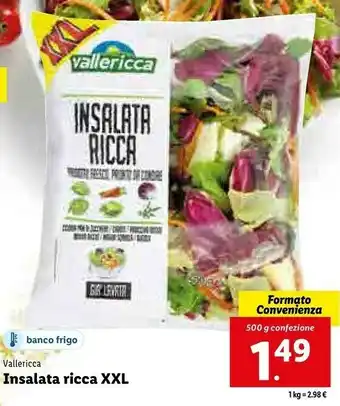 Lidl Insalata ricca xxl offerta