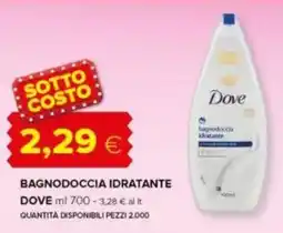 Oasi Bagnodoccia idratante DOVE offerta