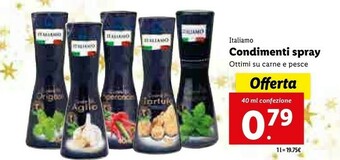Lidl Condimenti spray offerta