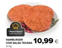 Oasi Hamburger con salsa texana offerta