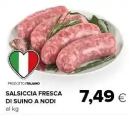 Oasi Salsiccia fresca di suino a nodi offerta