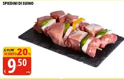 Tigros Spiedini di suino offerta