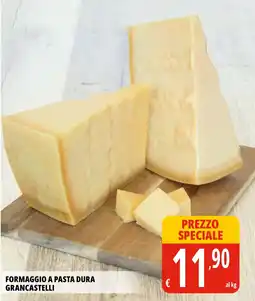 Tigros Formaggio a pasta dura grancastelli offerta