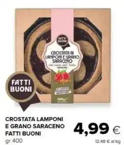 Oasi Crostata lamponi e grano saraceno FATTI BUONI offerta