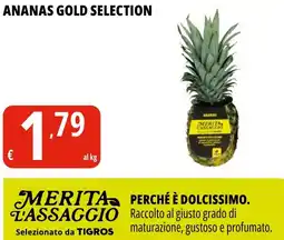 Tigros Ananas gold selection offerta