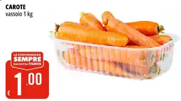 Tigros Carote vassoio offerta