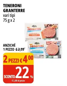 Tigros Teneroni GRANTERRE vari tipi offerta