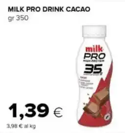 Oasi Milk pro drink cacao offerta