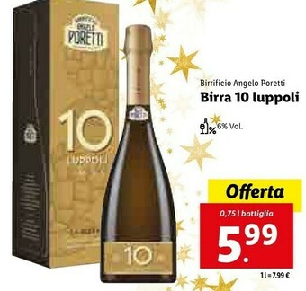 Lidl Birra 10 luppoli offerta