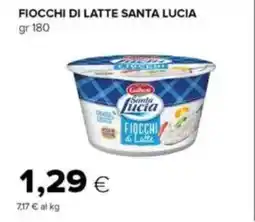 Oasi Fiocchi di latte santa lucia offerta