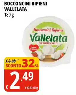 Tigros Bocconcini ripieni VALLELATA offerta