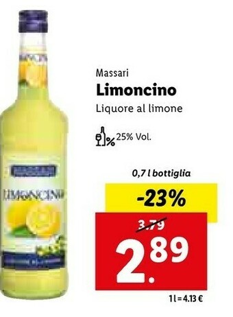 Lidl Limoncino offerta