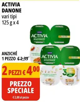 Tigros Activia DANONE offerta