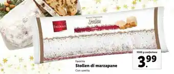 Stollen di marzapane