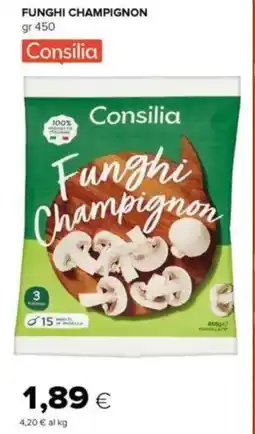 Oasi Consilia funghi champignon offerta