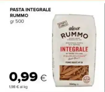 Oasi Pasta integrale RUMMO offerta
