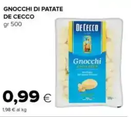 Oasi Gnocchi di patate DE CECCO offerta