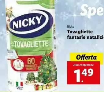 Lidl Rotoli di carta offerta