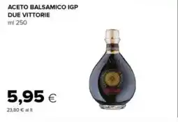 Oasi Aceto balsamico igp DUE VITTORIE offerta