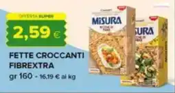 Oasi Misura fette croccanti fibrextra offerta