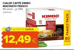 Oasi Cialde caffè kimbo macinato fresco offerta