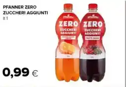 Oasi Pfanner zero zuccheri aggiunti offerta