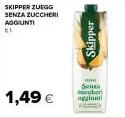 Oasi Skipper zuegg senza zuccheri aggiunti offerta