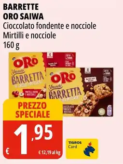 Tigros Barrette ORO SAIWA offerta