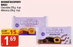 Tigros Buondì ricoperti BAULI offerta