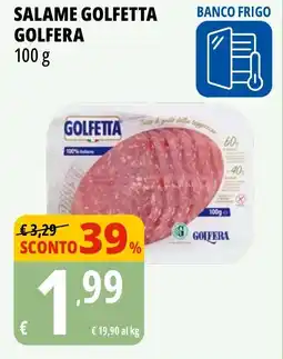 Tigros Salame golfetta GOLFERA offerta