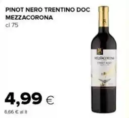 Oasi Pinot nero trentino doc MEZZACORONA offerta