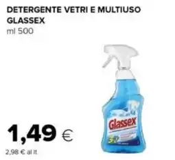 Oasi Detergente vetri e multiuso GLASSEX offerta