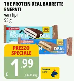 Tigros The protein deal barrette ENERVIT offerta