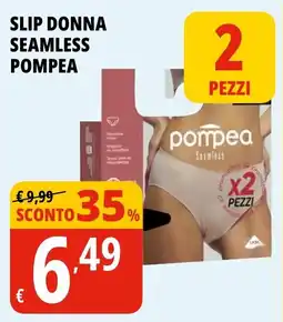 Tigros Slip donna seamless POMPEA offerta