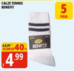 Tigros Calze tennis BENEFIT offerta