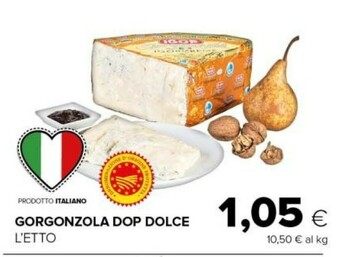 Tigre Gorgonzola dop dolce offerta