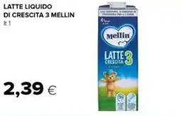 Oasi Latte liquido di crescita 3 MELLIN offerta