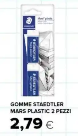 Oasi Gomme staedtler mars plastic 2 pezzi offerta