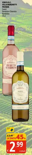 Tigros Vini d.o.c. villa borghetti PASQUA offerta