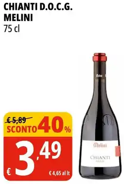 Tigros Chianti D.O.C.G. MELINI offerta