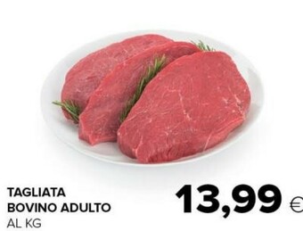 Tigre Tagliata bovino adulto offerta