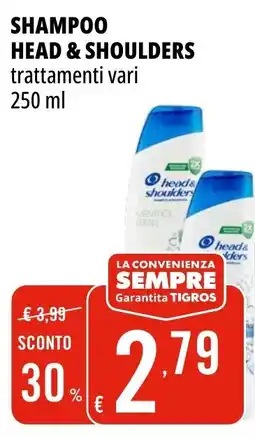 Tigros Shampoo HEAD & SHOULDERS offerta