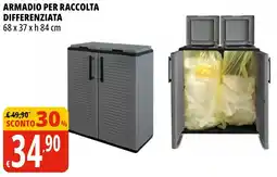 Tigros Armadio per raccolta differenziata offerta